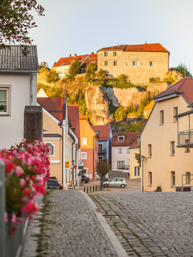 Laaber im Sommer bei Sonenschein