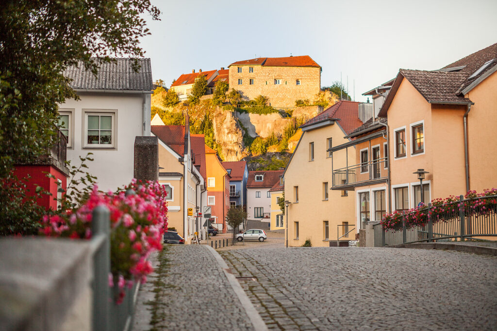 Laaber im Sommer bei Sonenschein